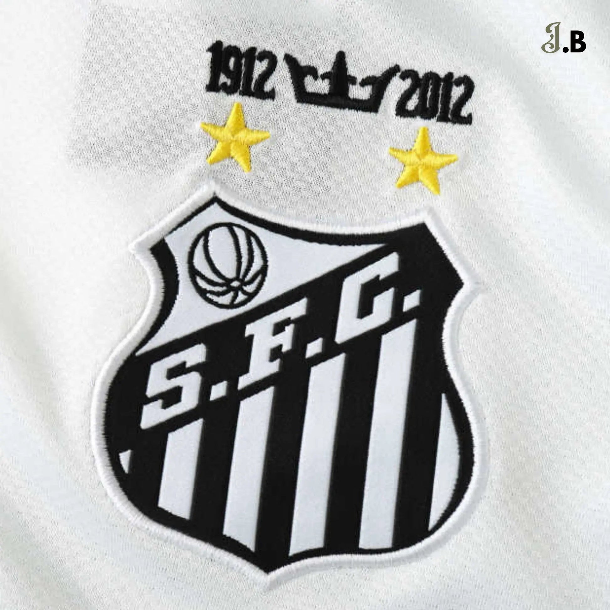 Santos FC Vintage 12 White Long Sleeve - JogaBonito - Jersey