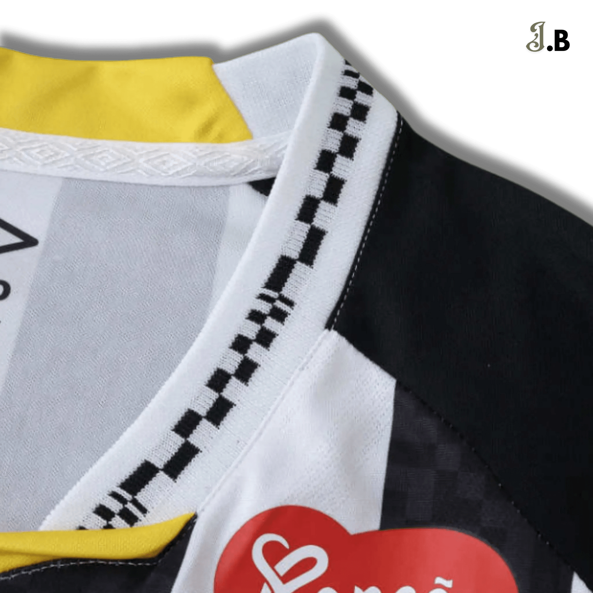 Santos FC Vintage Striped Away Fan Jersey - JogaBonito - Jersey