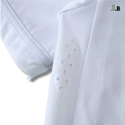 Santos FC Vintage White Home Fan Jersey - JogaBonito - Jersey