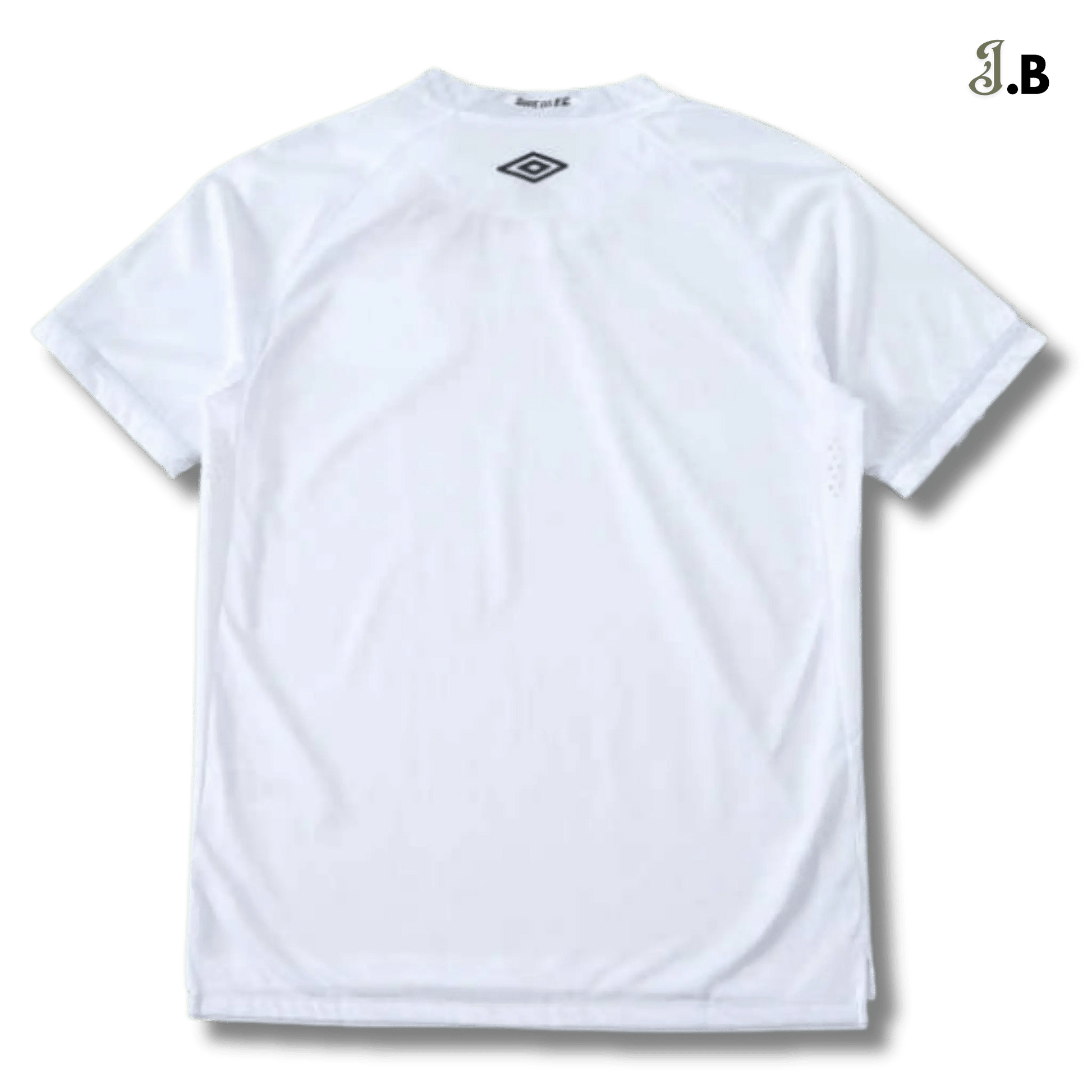 Santos FC Vintage White Home Fan Jersey - JogaBonito - Jersey