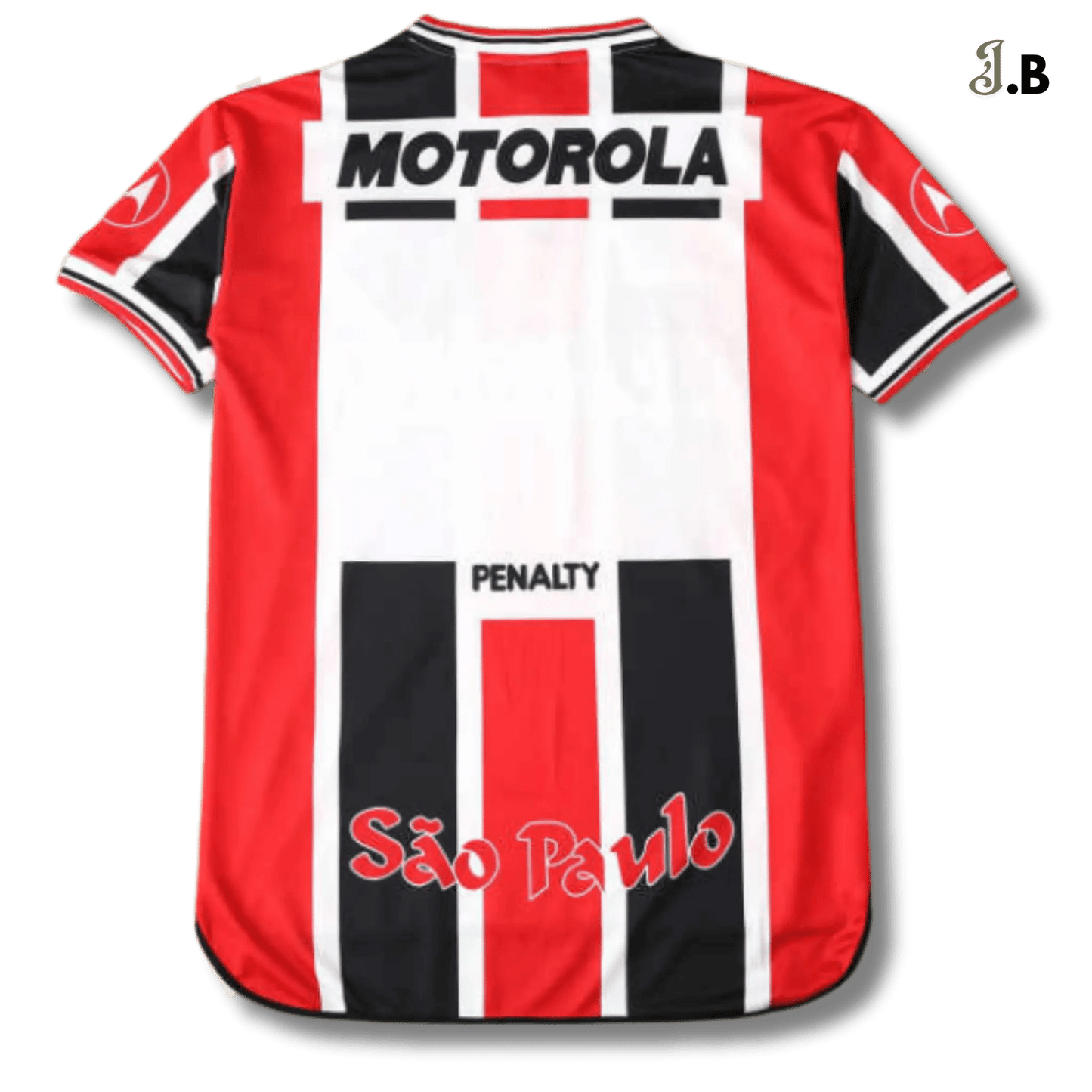 São Paulo FC Vintage 2000 Red Away Jersey - JogaBonito - Jersey