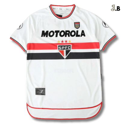 São Paulo FC Vintage 2000 White Home Jersey - JogaBonito - Jersey