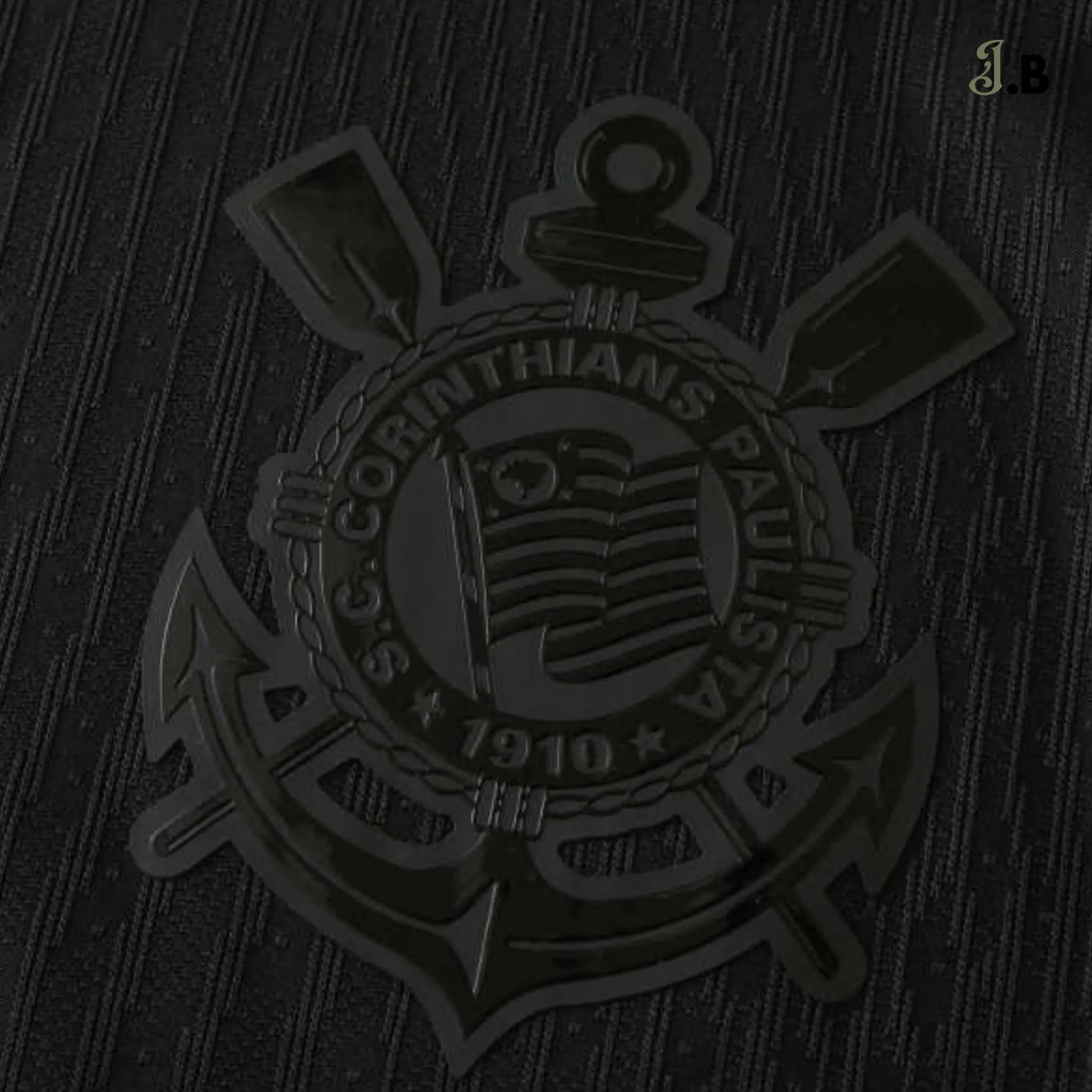 SC Corinthians 24 Black Away Player Jersey - JogaBonito - Jersey