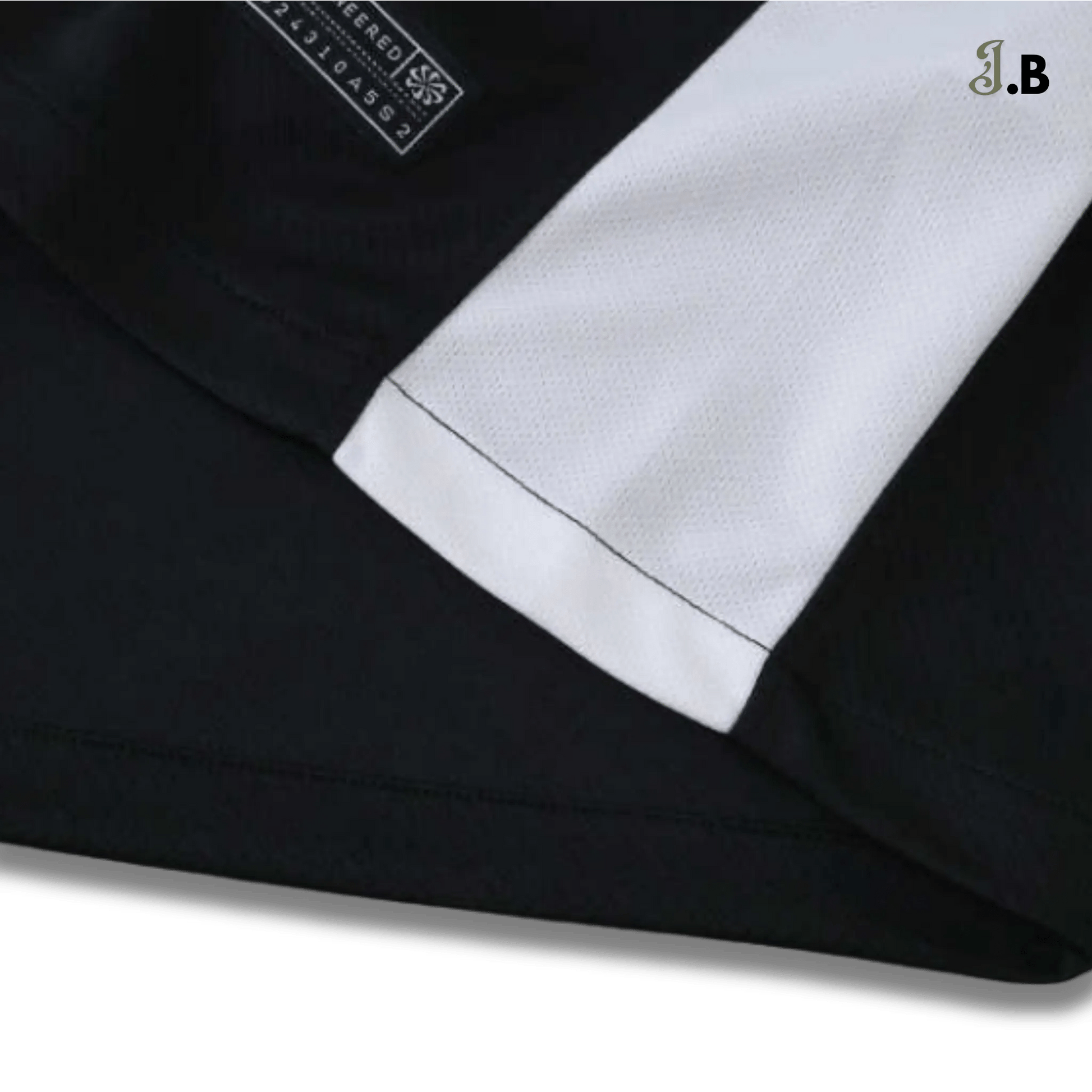 SC Corinthians Vintage Black Training Jersey - JogaBonito - Jersey