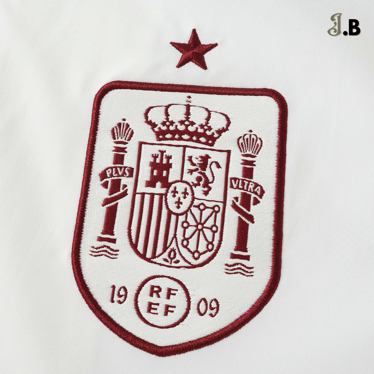 Spain 2026 World Cup White/Red Windbreaker - JogaBonito - Windbreaker