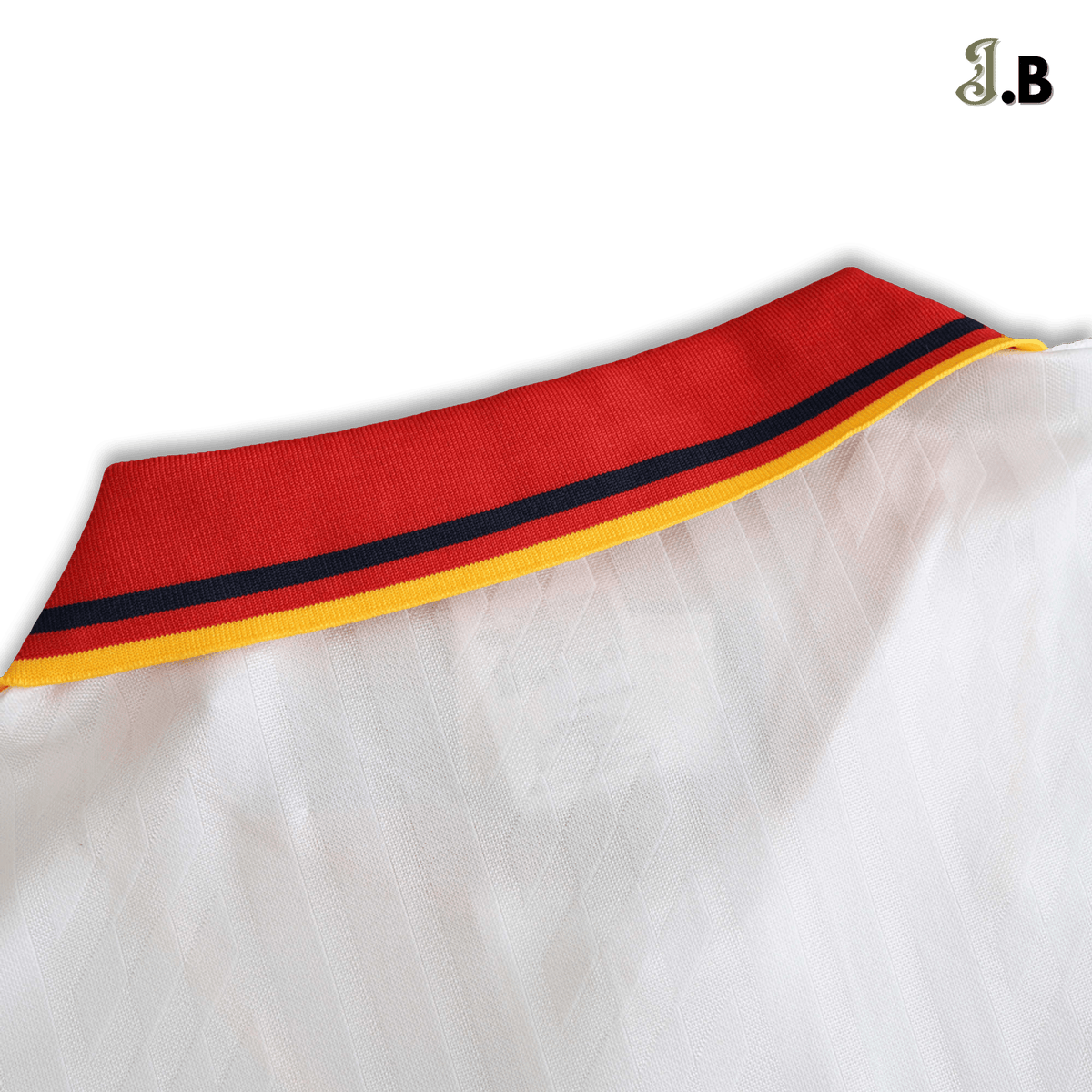 Spain Vintage 1994 White/Red Away Fan Jersey - JogaBonito - Jersey