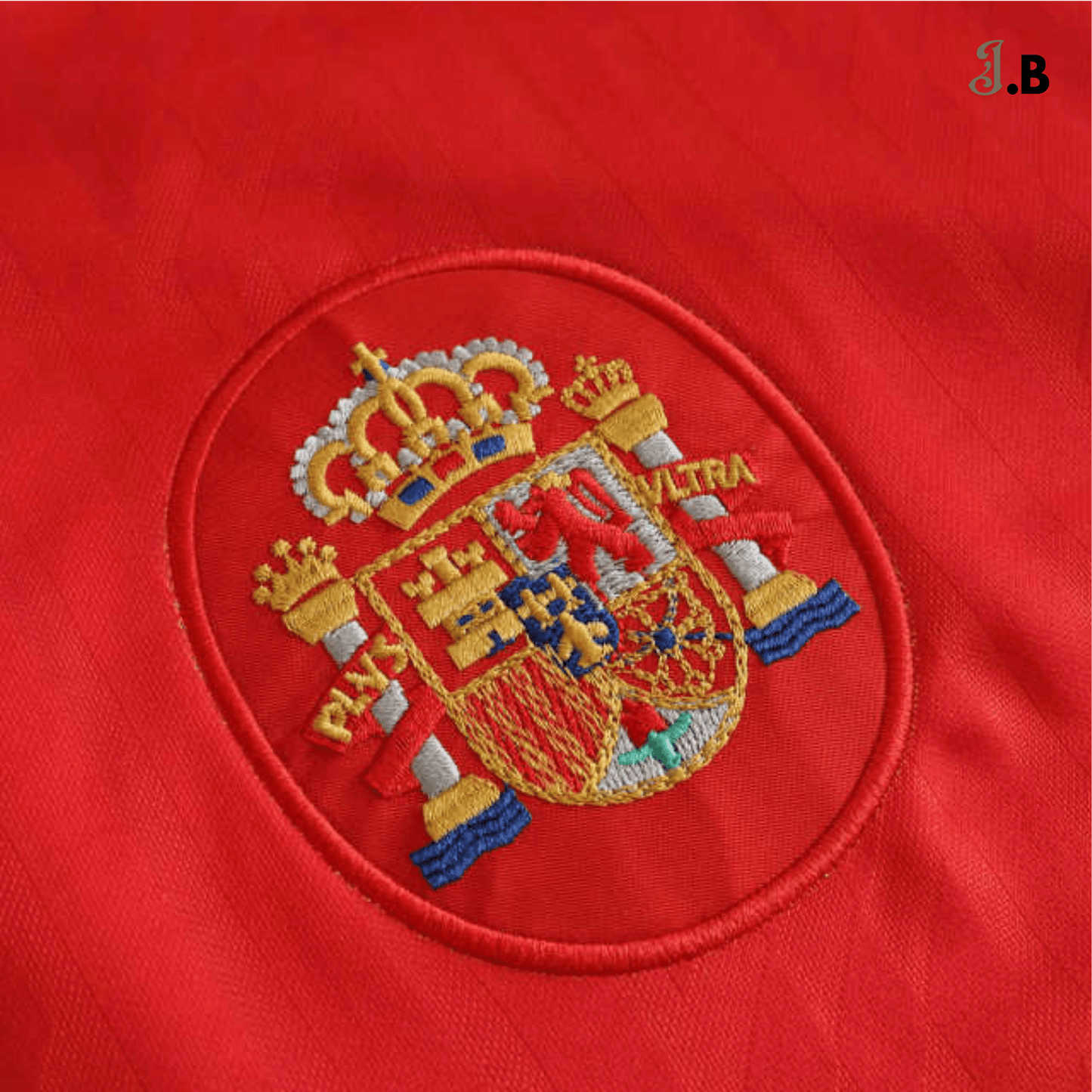 Spain Vintage 94 Home Fan Version Red Jersey - JogaBonito - Jersey