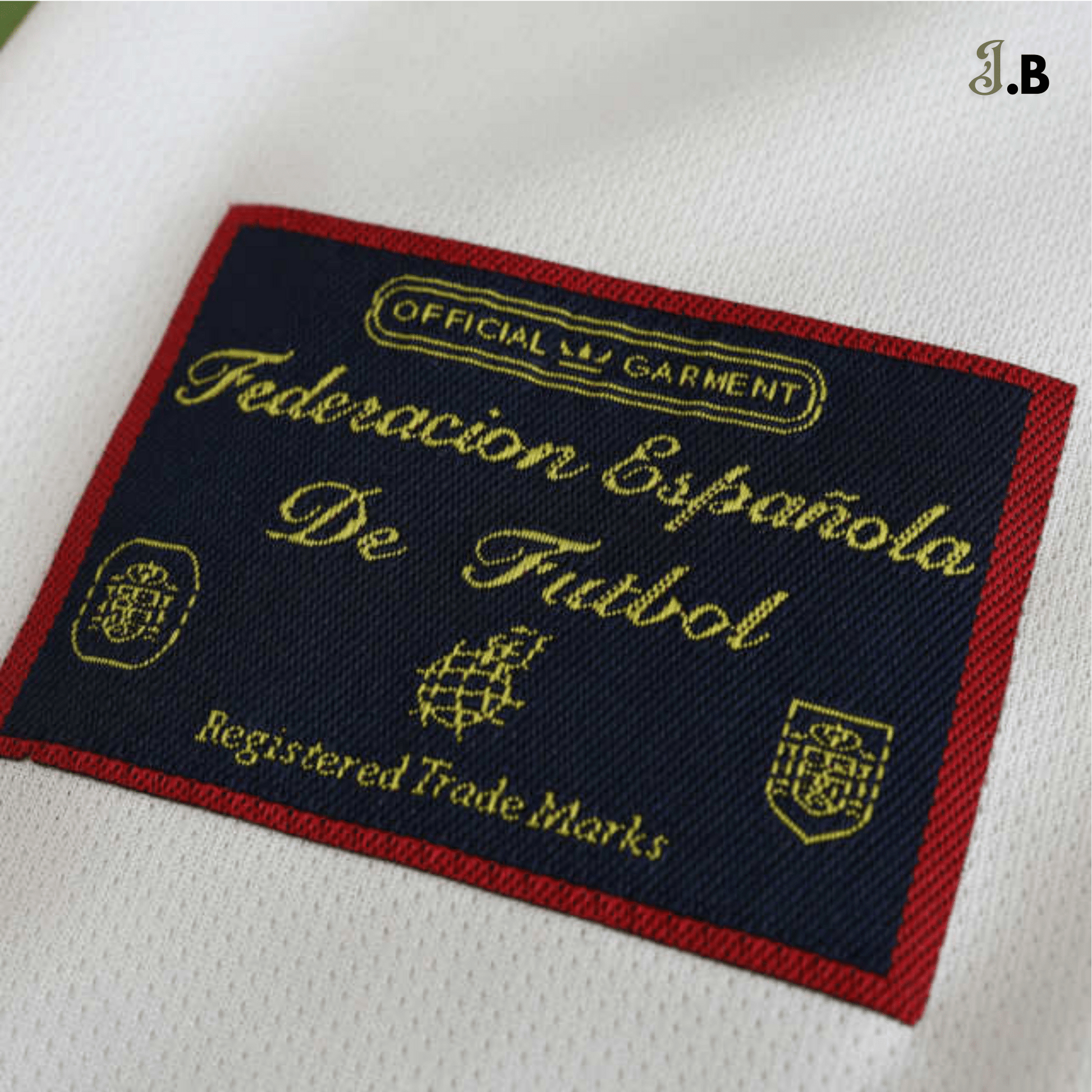 Spain Vintage 96 Third Fan Version White Jersey - JogaBonito - Jersey