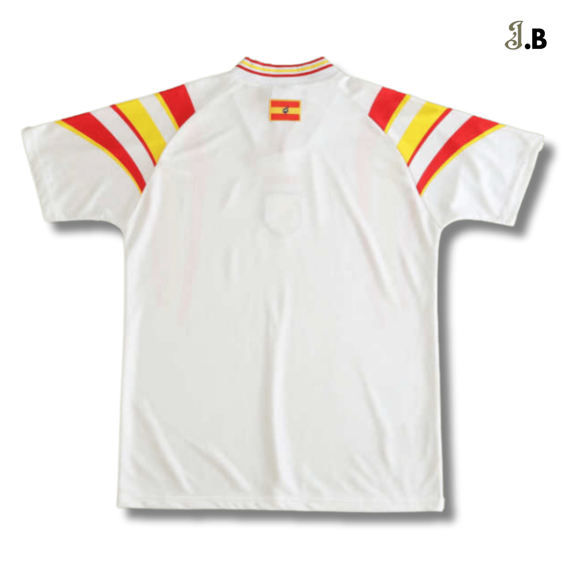 Spain Vintage 96 Third Fan Version White Jersey - JogaBonito - Jersey