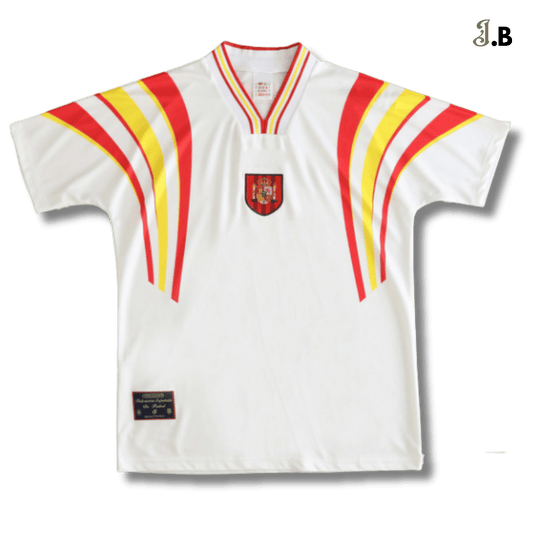 Spain Vintage 96 Third Fan Version White Jersey - JogaBonito - Jersey