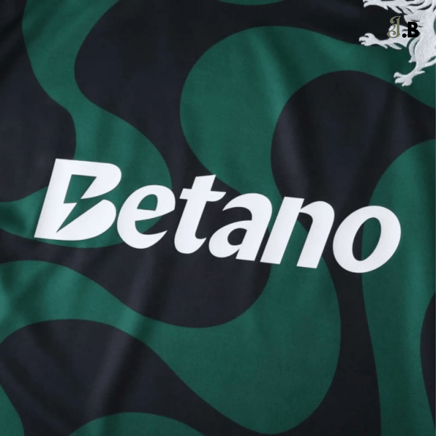 Sporting CP Green & Black Striped 3rd Fan Jersey - JogaBonito - Jersey