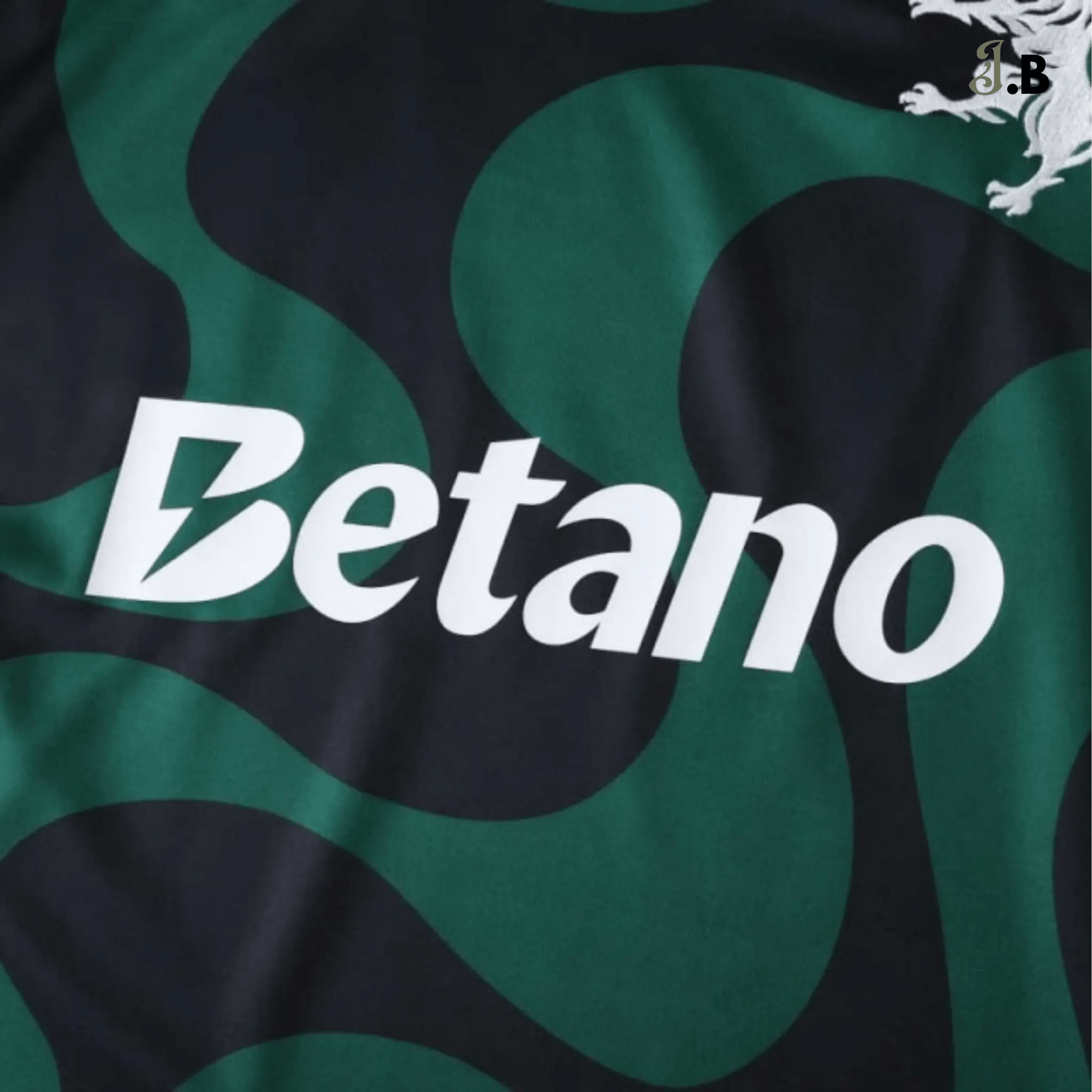 Sporting CP Green & Black Striped 3rd Fan Jersey - JogaBonito - Jersey