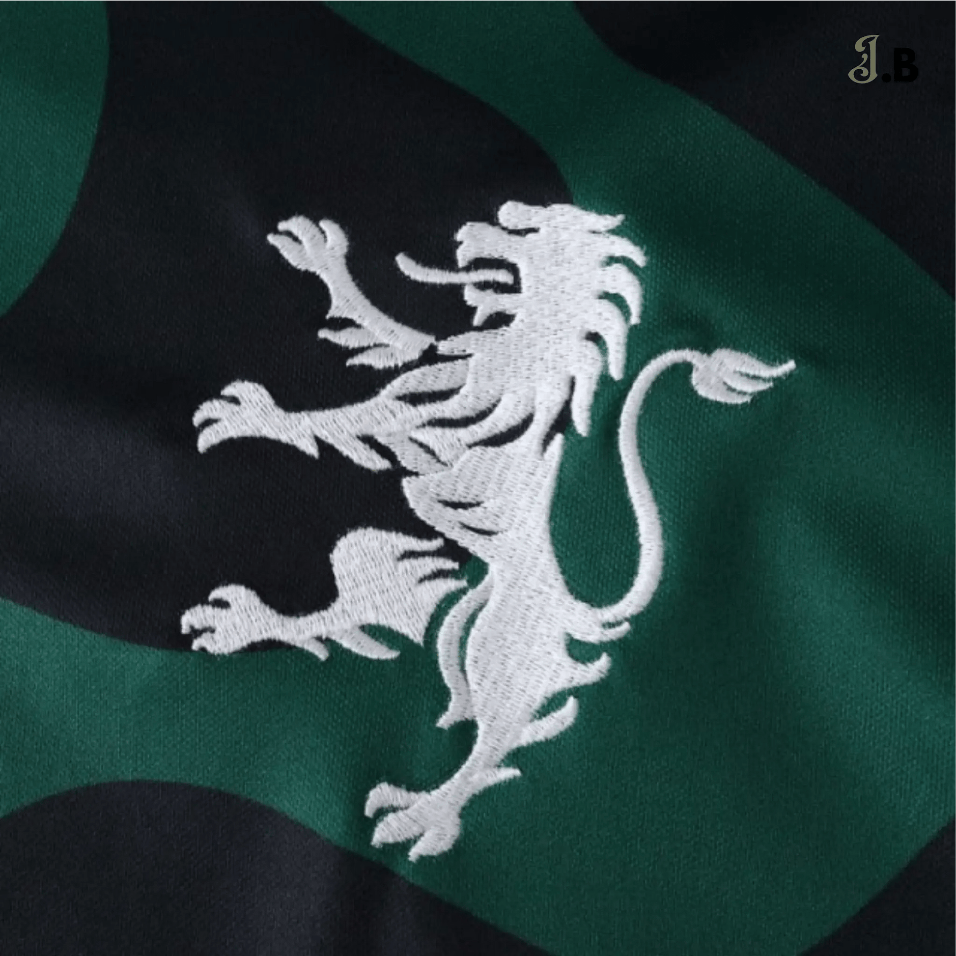 Sporting CP Green & Black Striped 3rd Fan Jersey - JogaBonito - Jersey