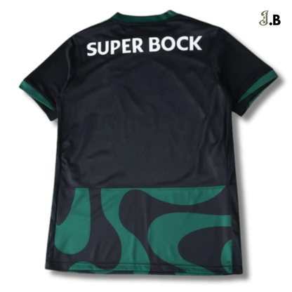 Sporting CP Green & Black Striped 3rd Fan Jersey - JogaBonito - Jersey