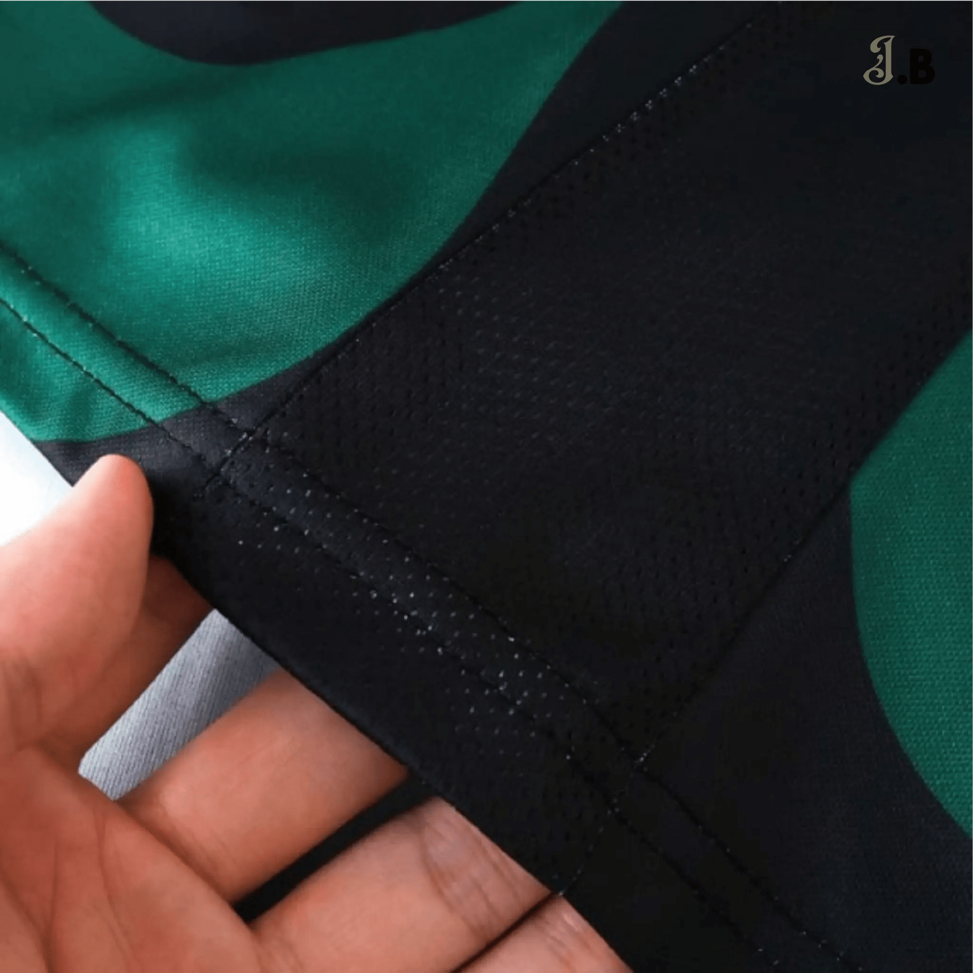Sporting CP Green & Black Striped 3rd Fan Jersey - JogaBonito - Jersey