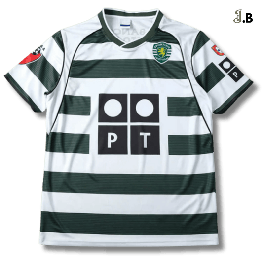 Sporting CP Vintage 01 Green & White Home Fan Jersey - JogaBonito - Jersey
