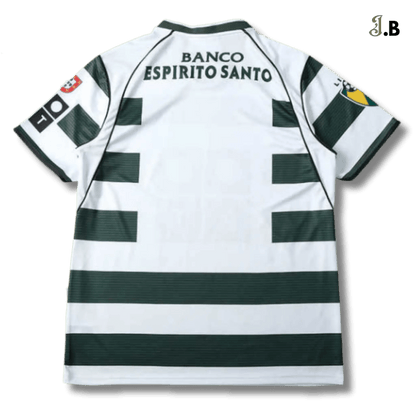 Sporting CP Vintage 01 Green & White Home Fan Jersey - JogaBonito - Jersey