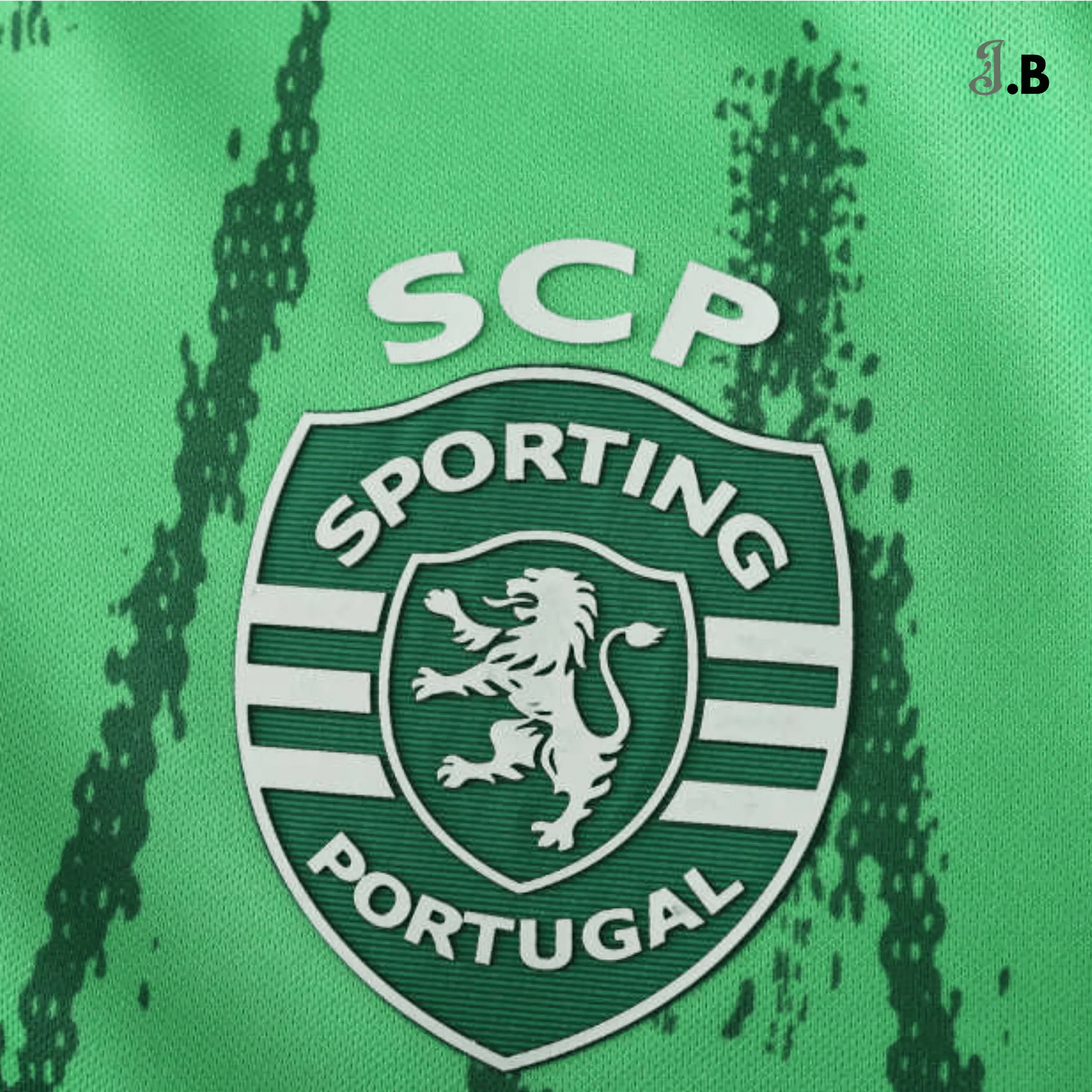 Sporting CP Vintage Green Training Shirt - JogaBonito - Jersey