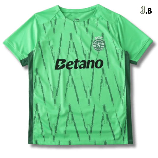 Sporting CP Vintage Green Training Shirt - JogaBonito - Jersey