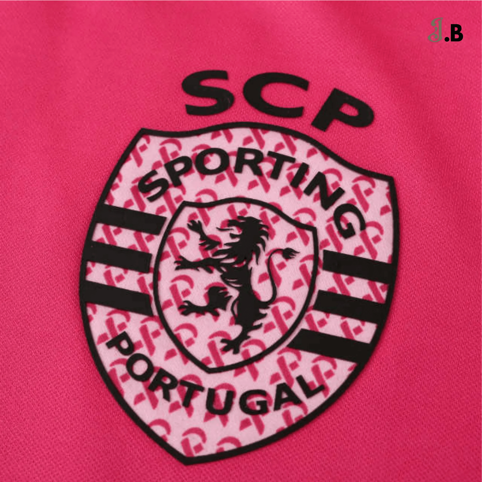 Sporting CP Vintage Pink Training Shirt - JogaBonito - Jersey