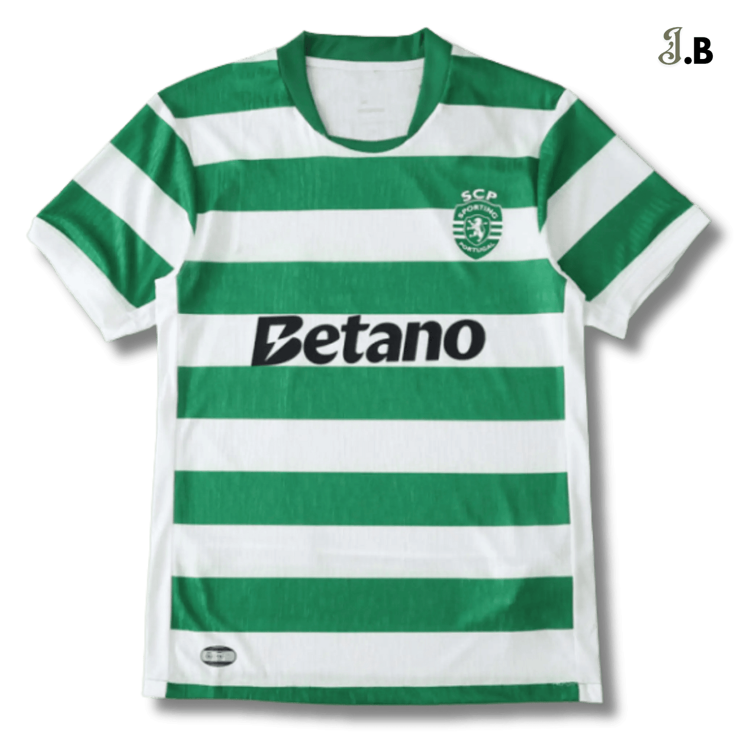 Sporting CP Vintage Striped Home Player Jersey - JogaBonito - Jersey