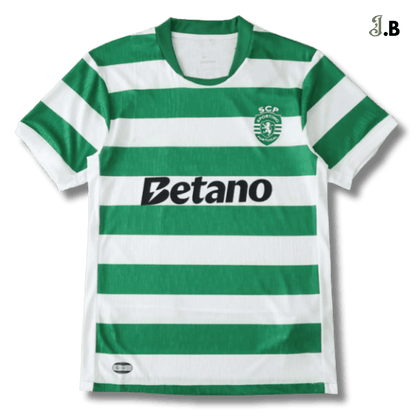 Sporting CP Vintage Striped Home Player Jersey - JogaBonito - Jersey