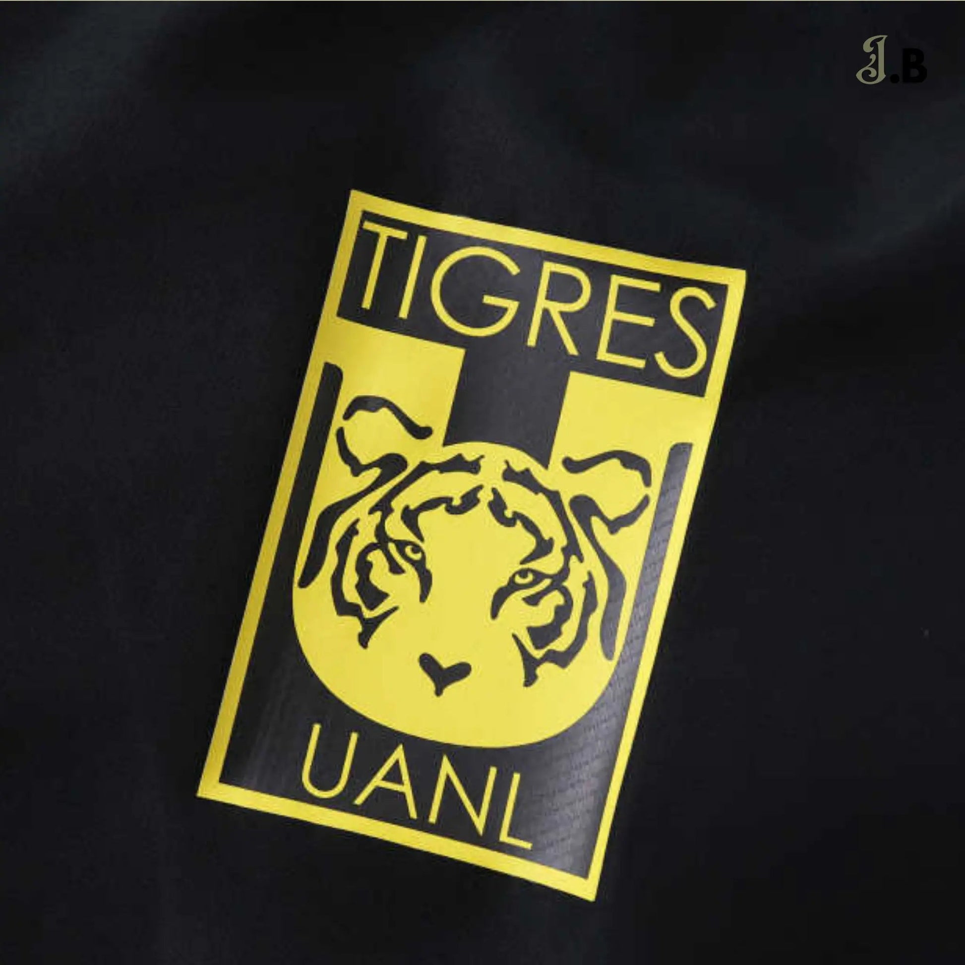 Tigres UANL Black Hooded Windbreaker - JogaBonito - Jersey