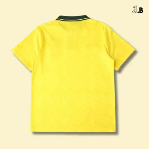 Vintage 1991 Brazil Home Fan Edition Jersey JogaBonito