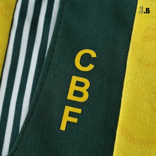 Vintage 1991 Brazil Home Fan Edition Jersey JogaBonito