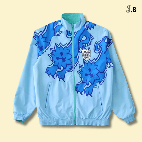 Vintage 1992 England Reversible Windbreaker - JogaBonito - Windbreaker