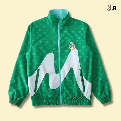 Vintage 1995 Mexico Reversible Windbreaker - JogaBonito - Windbreaker