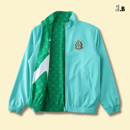 Vintage 1995 Mexico Reversible Windbreaker - JogaBonito - Windbreaker