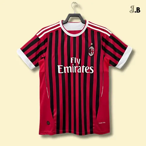 Vintage 2011 AC MILAN Home Fan Jersey JogaBonito