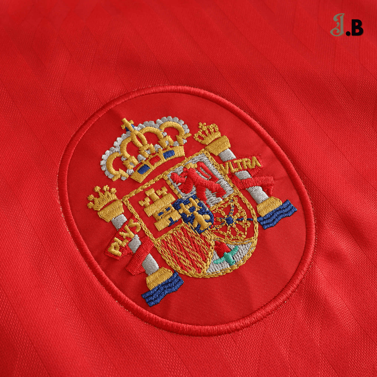 Vintage Spain 1994 Red/Navy Home Fan Jersey - JogaBonito - Jersey