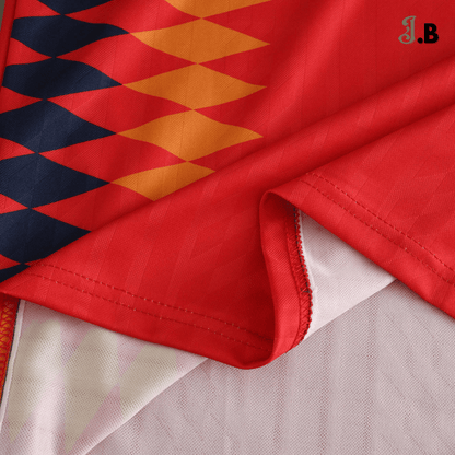 Vintage Spain 1994 Red/Navy Home Fan Jersey - JogaBonito - Jersey